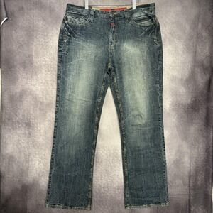Marithe Francois Girbaud Jeans Mens 38x34 Relaxed Straight Denim Vintage Y2K